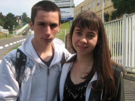 ma gaelle et son chéri 